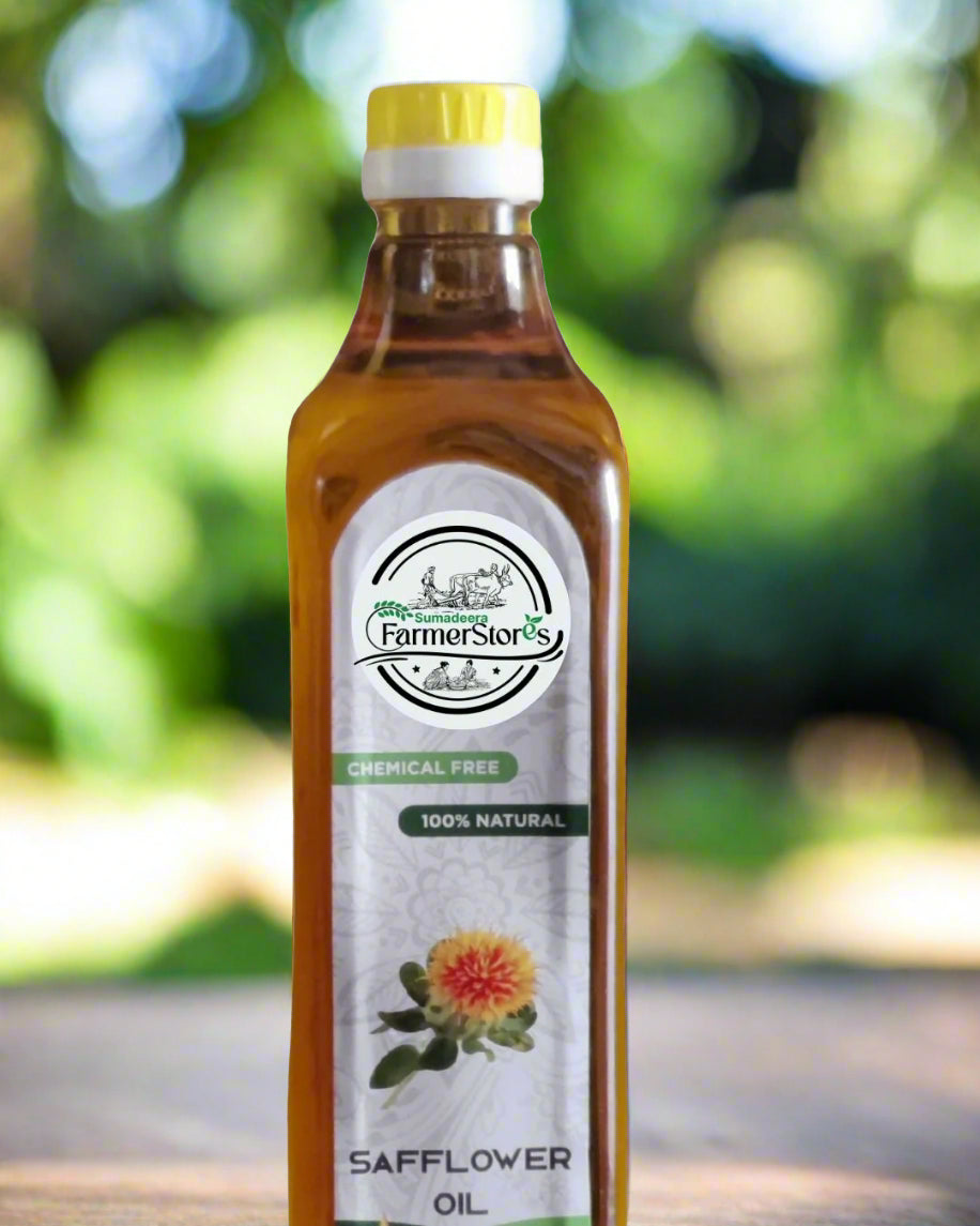 Safflower (Kusuma) Oil - Wood Cold-Pressed